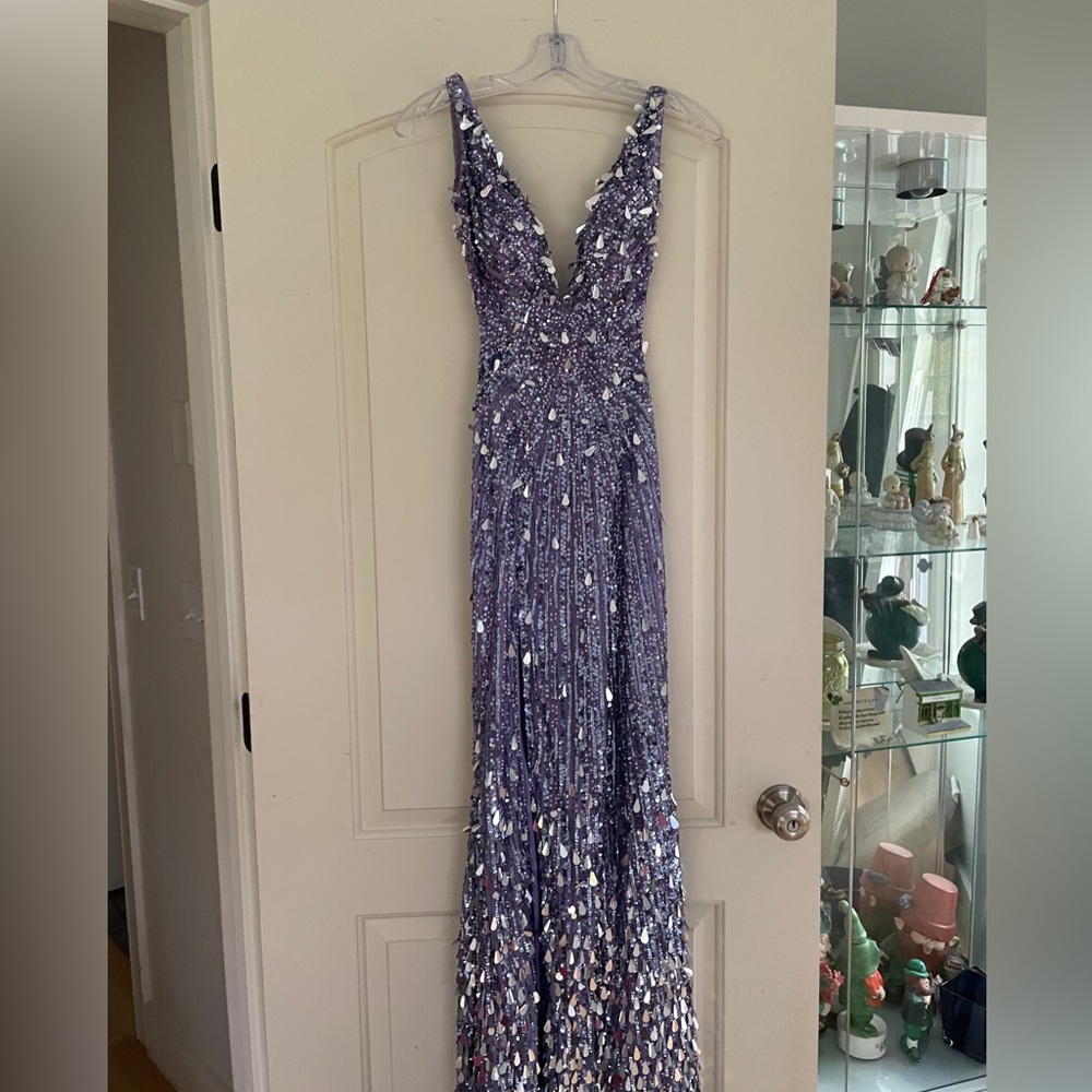 SHERRI HILL 54912 Lilac size 0